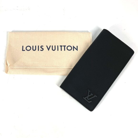Louis Vuitton M69980 Aerogram long wallet bifold Long Wallet Noir Black - Picture 2 of 14